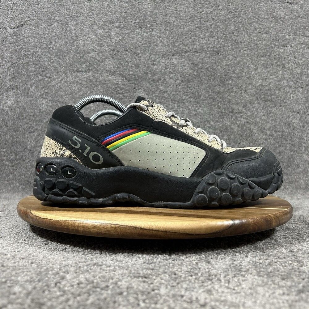Five Ten Sam Hill Men’s Sz 9.5 Black MTB Downhill Cycling Flat Pedal Shoes Used